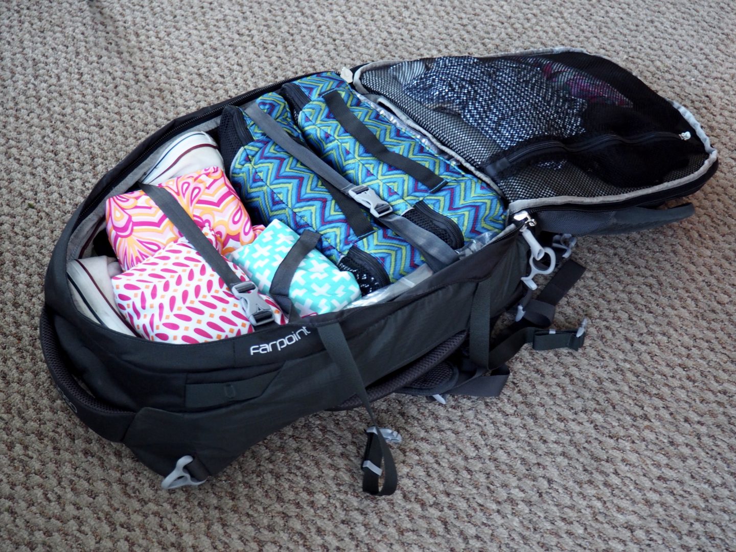 Osprey farpoint outlet packing cubes